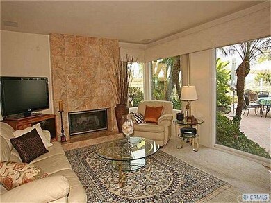 Family Room is open to Kitchen with Views to Patio