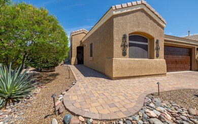 Brick Paved Walkway Entry