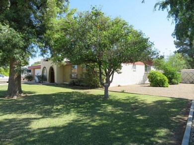 side of the house