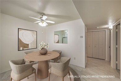 Virtually Staged Dining Area