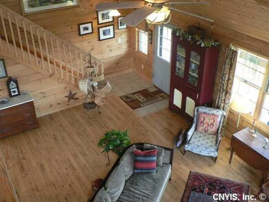 Foyer view from loft