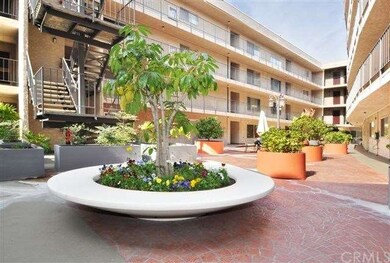 Courtyard view from main entrance.