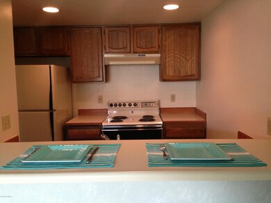 Breakfast bar and kitchen view