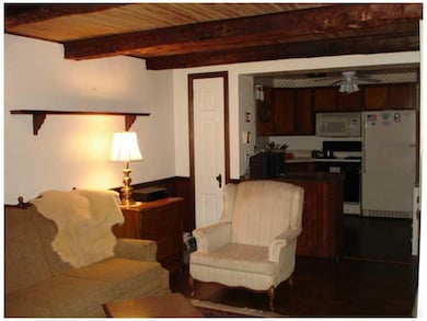 Family Room. Family room has so much old world cha