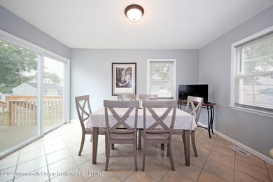 sliders leading to deck