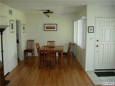 Dining room with hard wood floors