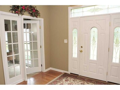 Executive Office/Suite. French doors into main level office