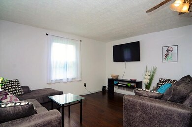 Just one area of the huge living area