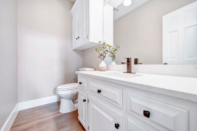 Downstairs half bath
