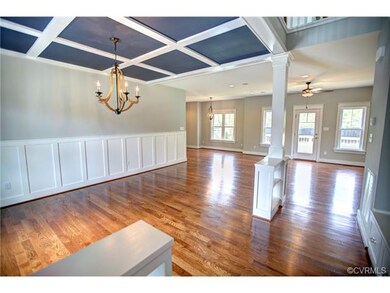 Genuine hardwood floors finished on site.  Advan T