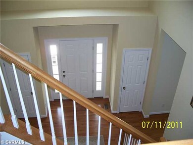 Foyer - open 2 story foyer featuring 3 CLOSETS!!!!