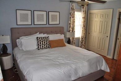 Spacious master br with his/hers closets and beaut
