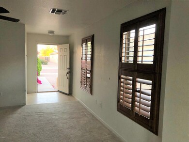 Looking Out Front Door -