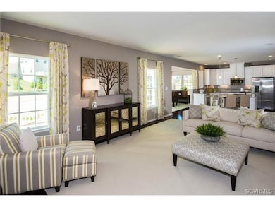 FAMILY ROOM OPEN TO KITCHEN