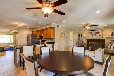 Dining to Kitchen Family Room