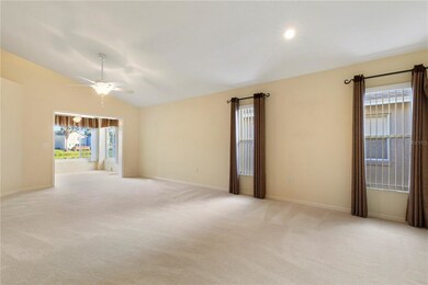 View from the Foyer into the Living Room and Sunro