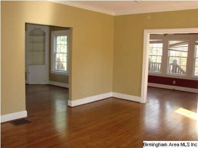 View from foyer of living room and beyond