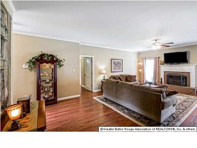 Great Room with wood burning fireplace