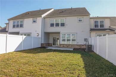 Spacious back yard