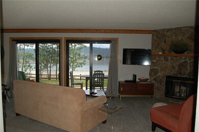 Large living space opens up to the great outdoors.