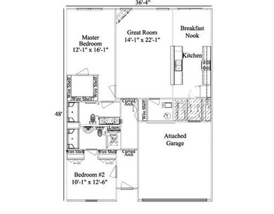 1st Floor Plan.