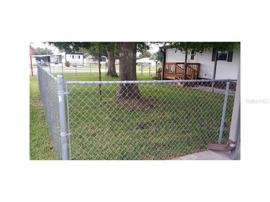 Fenced yard