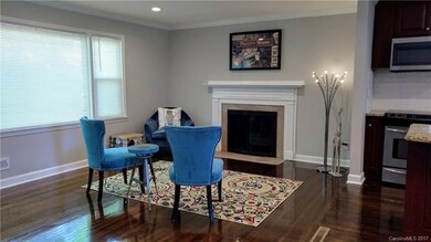 Large windows with view of front yard
