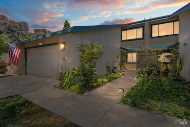 Night time front view