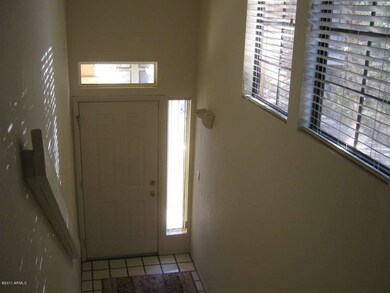 Entry from upper level