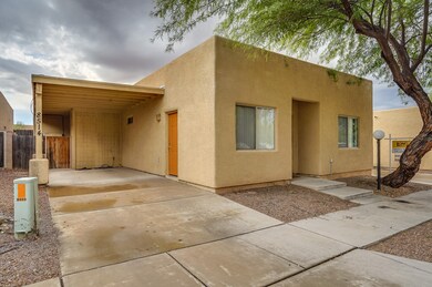 Unit 1 Carport & Entry