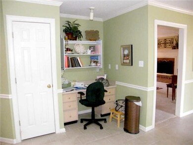Great place for an inset desk -- closed door is on