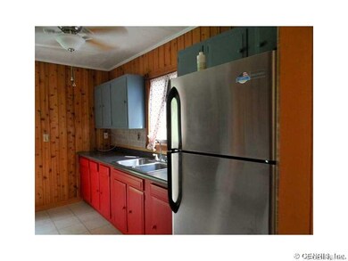 Kitchen. Included Stainless Refrigerator