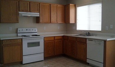 Kitchen view with plenty of cabinets