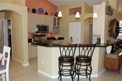 Open kitchen for entertaining