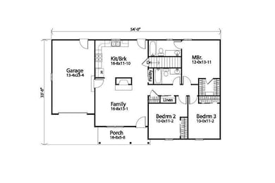 Orchard Estate floor plan 105A