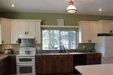 kitchen w/view to south