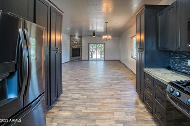 Kitchen into Great Room