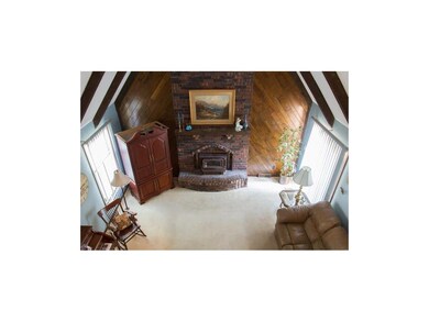 This is the view from the loft area.