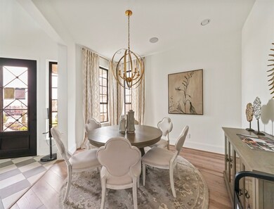 You and your guests will certainly dine in style in this amazing formal dining room! Featuring a gorgeous modern chandelier, large windows, and light and bright paint! This is the perfect space to entertain family and friends! (This is not the actual home but a completed model of this home, fixtures and colors may vary)
