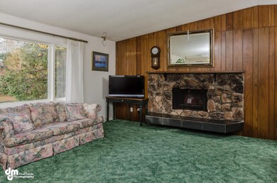 Large Living Room w/ Wood Burning FP