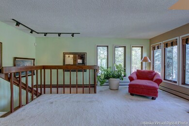 Living Room with wall of windows