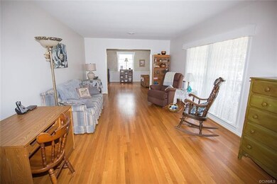 Living Room Featuring Picture Window