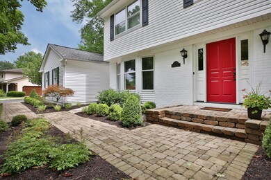Welcoming front porch!