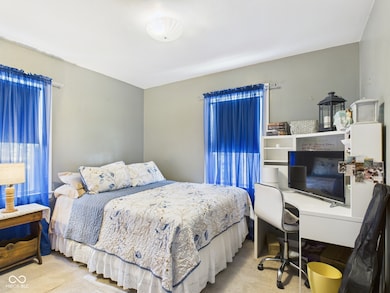 Bedroom  #2 with carpet floors