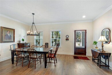 Formal dining room.