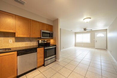 Kitchen and living room