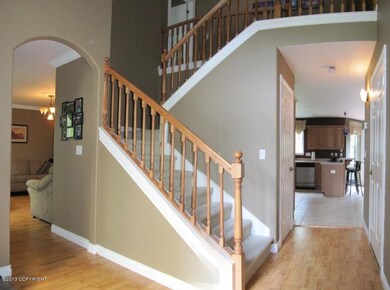 Entrance and staircase detailing