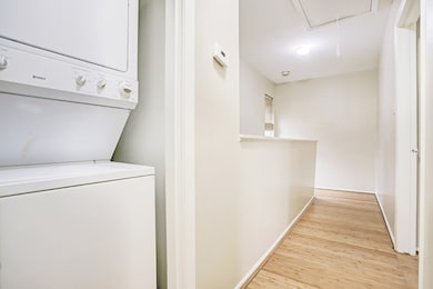 Equipped with a full sized washer/ dryer right outside the bedrooms.