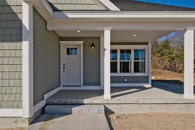 This porch of the front entry way of...