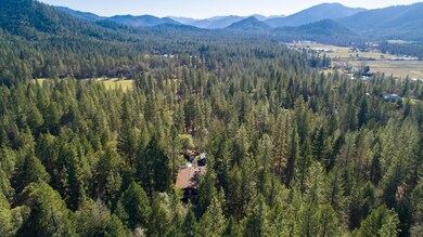 Surrounded by Trees and mountains